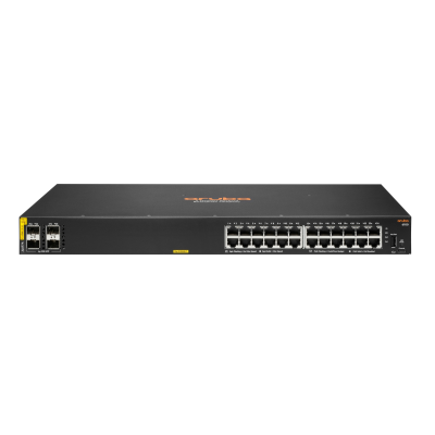 Aruba,JL677A. 6100 24G CL4 4SFP+ PoE 370W Swch Enterprise Managed (Web, CLI,SSH) Switch L2